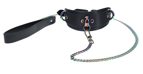 Collier-Laisse Venise Noir
