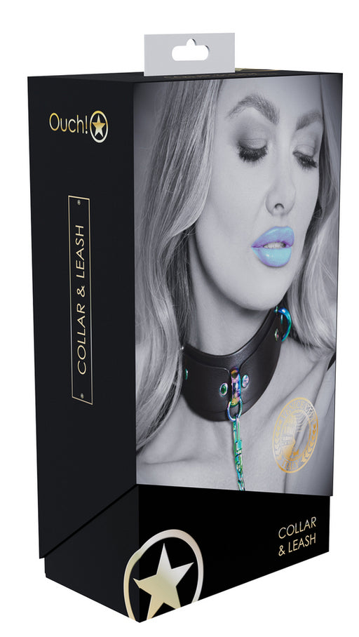 Collier-Laisse Venise Noir