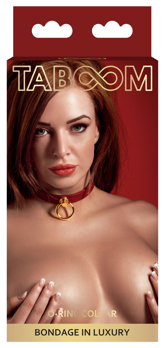 Collier O-Ring Taboom Rouge