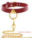 Collier O-Ring Taboom Rouge