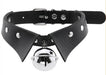 Collier ras de cou avec Grelot Jing Noir