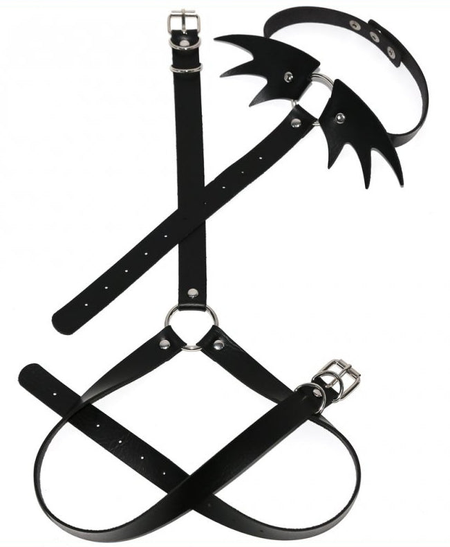 Collier Sm ceinture Belt Wing Noir