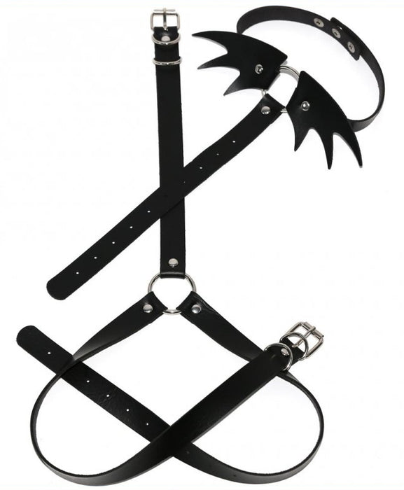 Collier Sm ceinture Belt Wing Noir