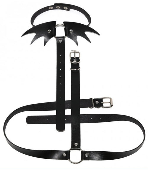 Collier Sm ceinture Belt Wing Noir