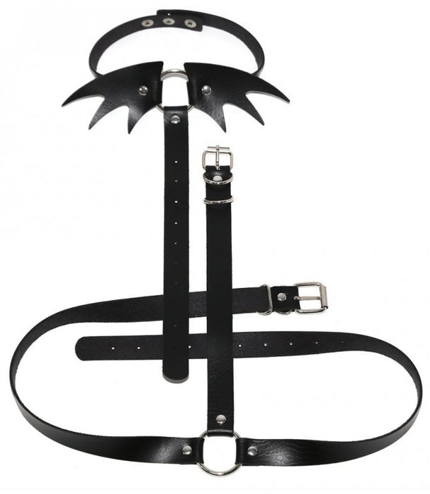 Collier Sm ceinture Belt Wing Noir