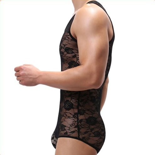 Combi Dentelle TEDDY Noir