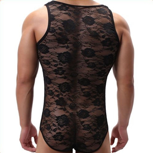 Combi Dentelle TEDDY Noir