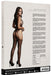 Combi sexy Contrast Suspender Noir