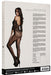 Combi sexy Lace Sleeved Noir