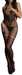 Combi sexy Net High Neck Noir