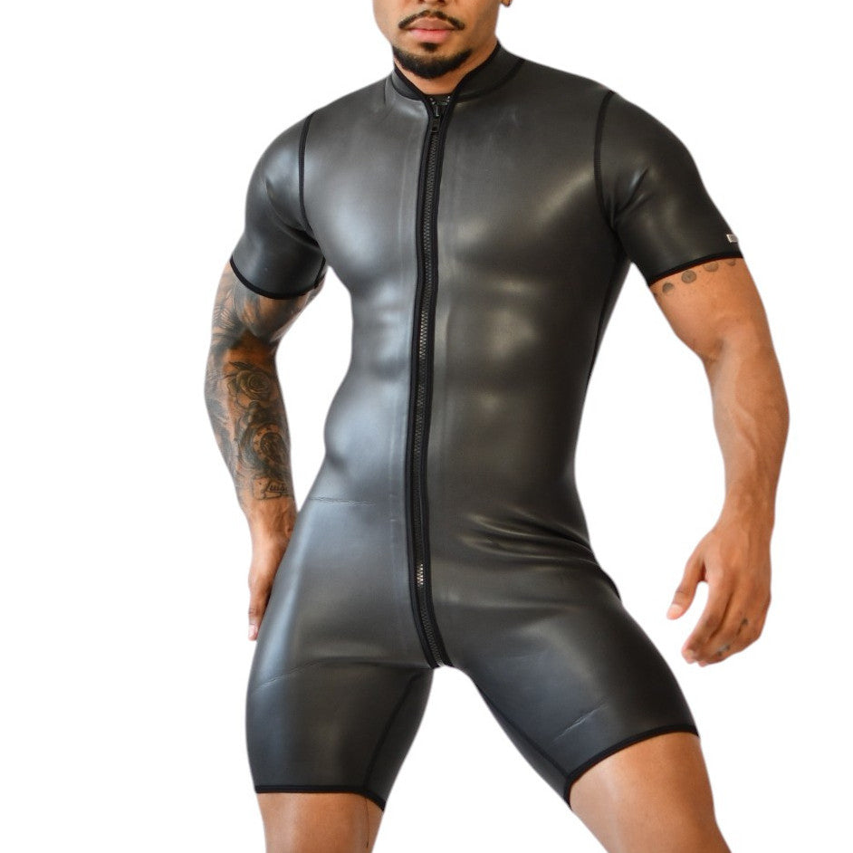 Combi-Short en néoprène Xrub Zip Avant/Arrière Noir