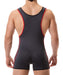 Combi Singlet Allan Anthracite-Rouge