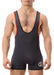 Combi Singlet Allan Anthracite-Rouge