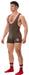 Combi Singlet Allan Kaki-Rouge