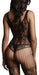 Combin sexy Lace Fishnet Noir