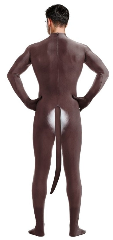 Combinaison Cosplay Âne Donkey Blanc-Marron