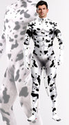 Combinaison Cosplay Chien Dalmatien Noir-Blanc