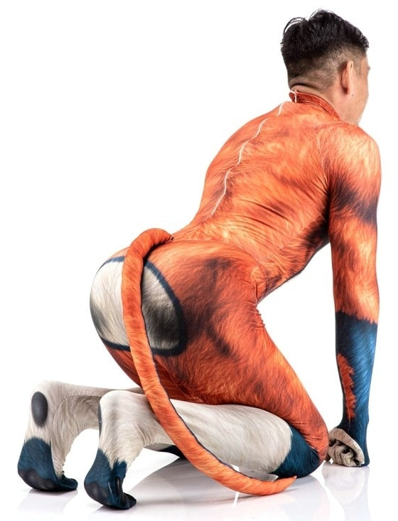 Combinaison Cosplay Chien Wild Dog Orange