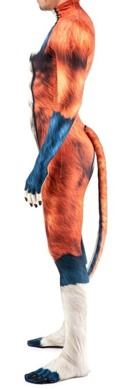Combinaison Cosplay Chien Wild Dog Orange