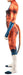 Combinaison Cosplay Chien Wild Dog Orange
