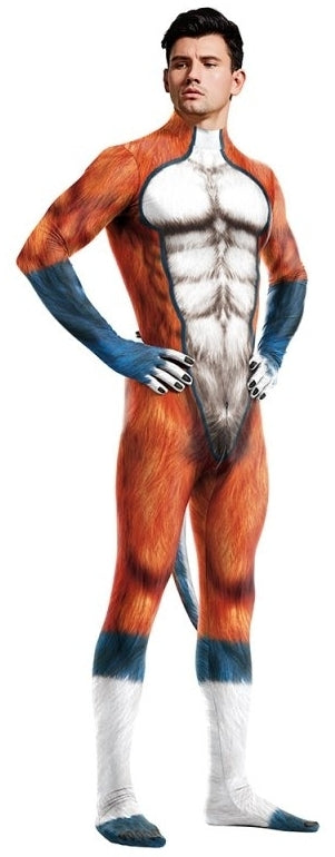 Combinaison Cosplay Chien Wild Dog Orange