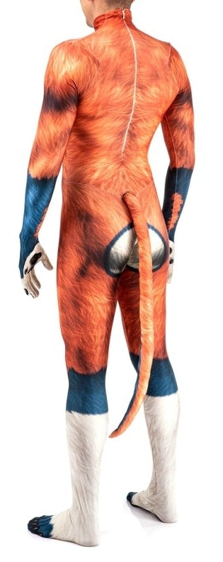 Combinaison Cosplay Chien Wild Dog Orange