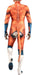 Combinaison Cosplay Chien Wild Dog Orange