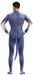 Combinaison Cosplay Dinosaure Raptus Bleu-Blanc
