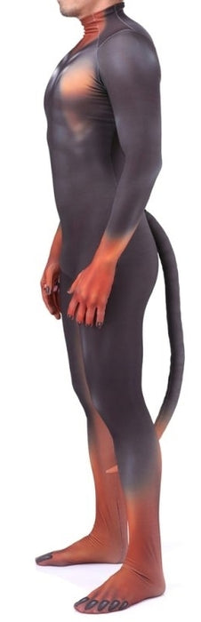 Combinaison Cosplay Doberman Noire et Feu