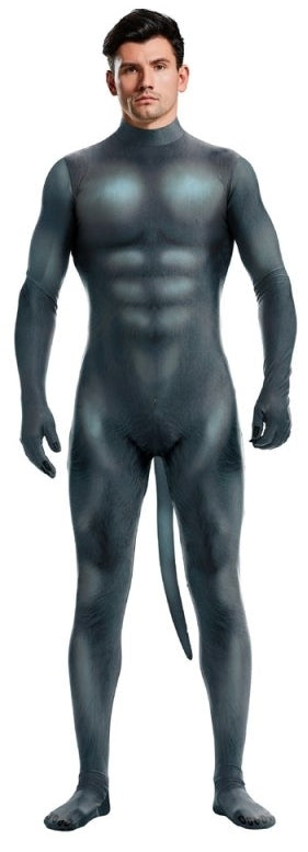 Combinaison Cosplay Dog Gris bleu