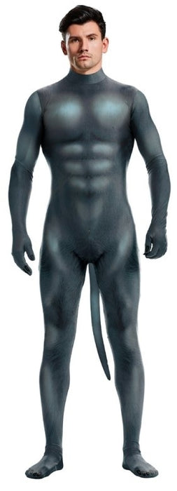Combinaison Cosplay Dog Gris bleu