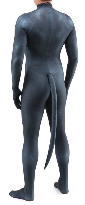 Combinaison Cosplay Dog Gris bleu