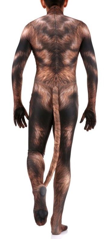 Combinaison Cosplay Loup-Garou Werewolf Marron