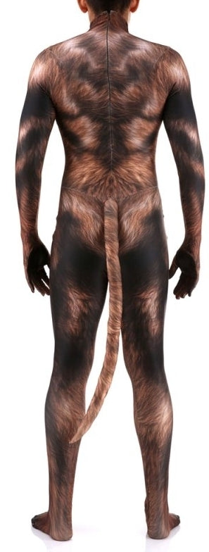 Combinaison Cosplay Loup-Garou Werewolf Marron