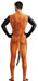 Combinaison Cosplay Panda Roux Raccoon Noir-Orange