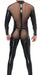 Combinaison intégrale Tulle et Fetish Noire