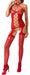 Combinaison ouverte Natalia - Rouge