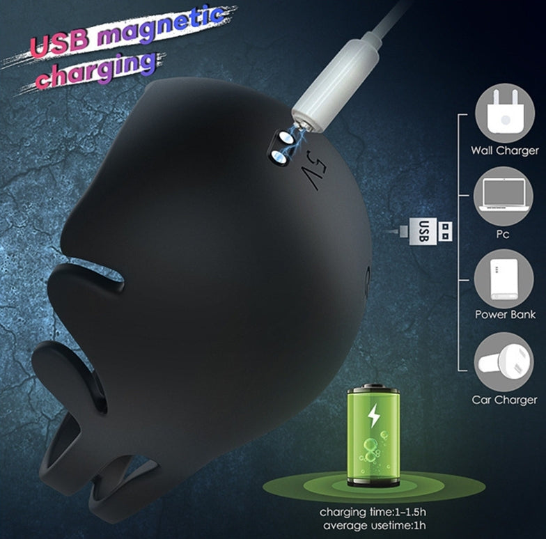 Coque vibrante pour testicules Nest 9 vibrations