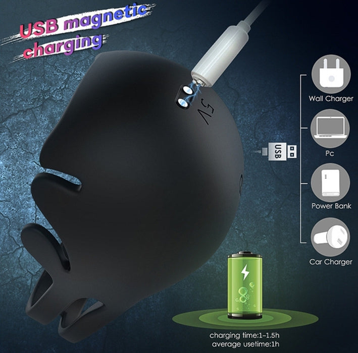Coque vibrante pour testicules Nest 9 vibrations