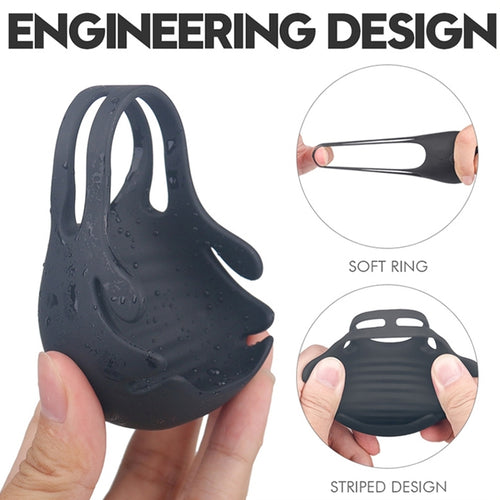 Coque vibrante pour testicules Nest 9 vibrations