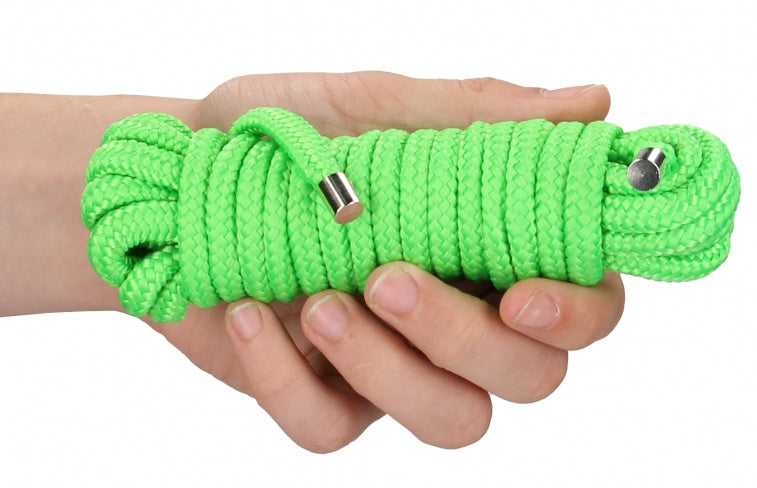 Corde de bondage phosphorescente Glow Rope 5M
