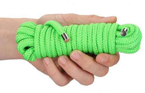Corde de bondage phosphorescente Glow Rope 5M