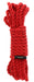 Corde de bondage Taboom 5M - 7mm Rouge