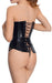 Corset VINYL CORSAGE Noir