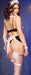 Costume Servante Sexy Izabela 9 Pièces
