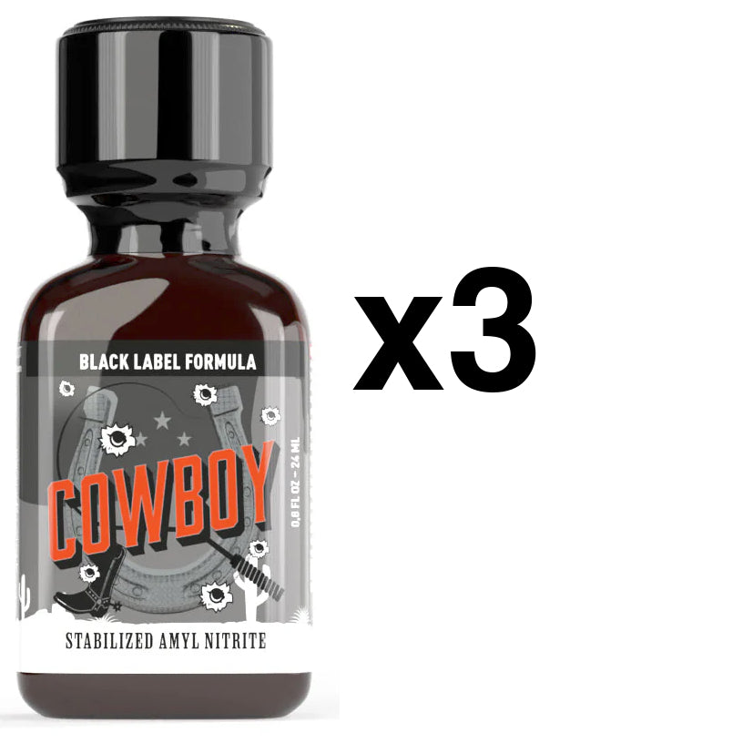 COWBOY BLACK LABEL 24ml x3