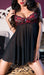 Nuisette Bombelicia Noire-Rouge