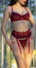 Ensemble Florissa 4 Pièces Rouge