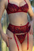 Ensemble Florissa 4 Pièces Rouge