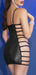 Robe sexy Serpentia Noire